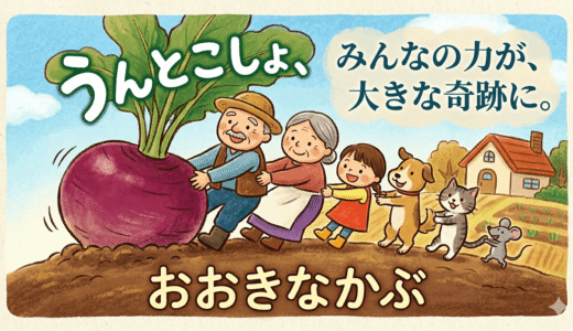 うんとこしょ、どっこいしょ！名作絵本『おおきなかぶ』が教える、力を合わせる尊さと「あと一歩」の奇跡