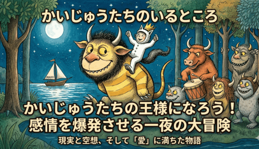 わがままも、怒りも、すべて包み込む「帰れる場所」の温かさ。名作絵本『かいじゅうたちのいるところ』の真実