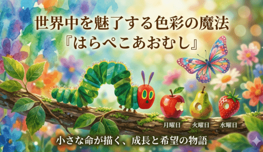 世界中で愛される絵本『はらぺこあおむし』の魅力とは？あらすじと大人が感動する理由