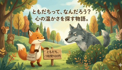 友達って、お金で買えるの？絵本『ともだちや』が教えてくれる、本当の友情のカタチ