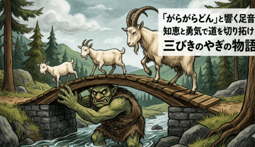 困難に立ち向かう勇気と、爽快な結末！北欧の名作『三びきのやぎのがらがらどん』が教える「強さ」の本質