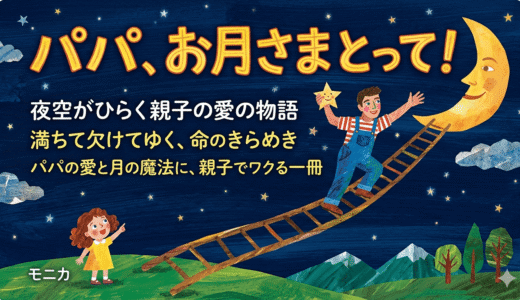 子どもの無茶ぶりにどう応える？親の無償の愛と「月の満ち欠け」を描く名作しかけ絵本