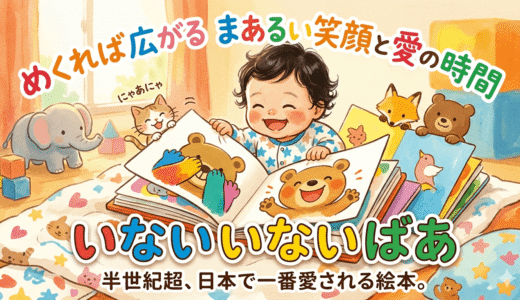 言葉が届かない赤ちゃんが笑顔になる魔法。子育ての戸惑いを包み込む一冊のぬくもり